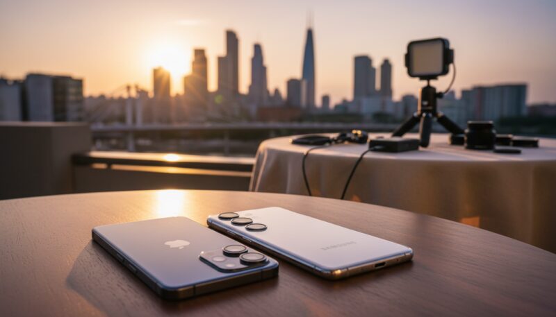 camera setup comparison camera setup comparison